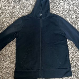 Old Navy Black Zip-up Hoodie